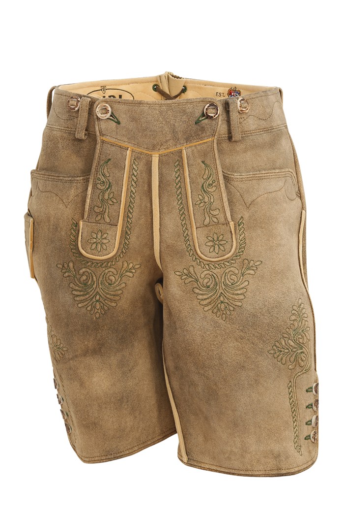 Hirschlederhose JUNGSTEIRER Altschwarz