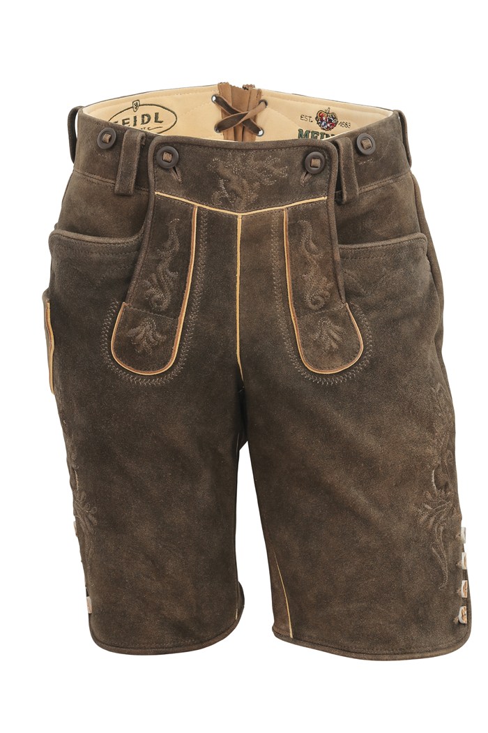 Lederhose STEIRERBUA Braun