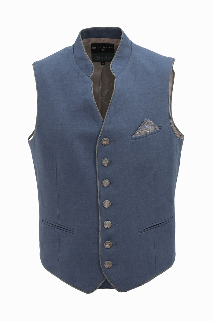 Gilet ADRIAN Taubenblau